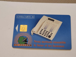 Ivory Coast-CI-CIT-0019)-telephone Nous-(37)-(20units)-(000223953)-(tirage-150.000)-used Card+1card Prepiad Free - Ivory Coast