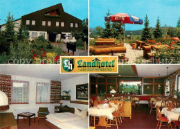 73642391 Volpriehausen Landhotel Am Rothenberg Restaurant Terrasse Volpriehausen - Uslar