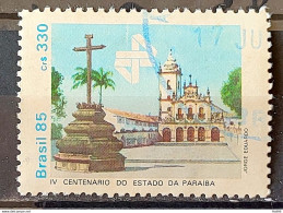 C 1472 Brazil Stamp 400 Years Of Paraiba Church Religion 1985 Circulated 4 - Oblitérés