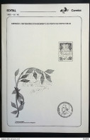 Brochure Brazil Edital 1985 40 Poeta Costa E Silva Literature Without Stamp.jpg - Lettres & Documents