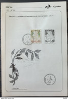 Brochure Brazil Edital 1985 40 Poeta Costa E Silva Literature With CBC DF Brasilia.jpg Stamp - Lettres & Documents