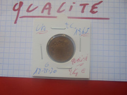+++QUALITE+++U.S.A 2 CENT 1865 (A.1) - 2, 3 & 20 Cents