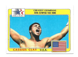 DE61 - CARTE GREATEST OLYMPIANS - CASSIUS CLAY - MOHAMED ALI - Trading Cards