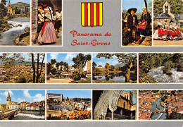 SAINT GIRONS Panorama  7 (scan Recto Verso)MF2732TER - Saint Girons
