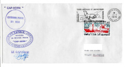 FSAT TAAF Cap Horn Sapmer 02.03.78 SPA T. 1.40 Thala Dan (1) - Covers & Documents
