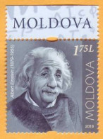 2019 Moldova Moldavie    Albert Einstein Germany 1v Mint - Albert Einstein