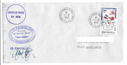 FSAT TAAF Cap Horn Sapmer 27.10.78 SPA T. 1.90 Traite De L'antarctique (3) - Lettres & Documents