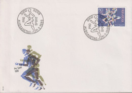 1986 Schweiz,  Zu:CH W65, Mi:CH 1313, FDC Pro Sport, - Lettres & Documents
