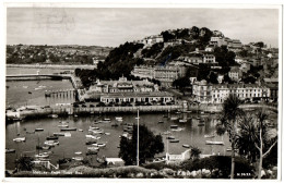 1.10.8 ENGLAND, TORQUAY FROM VANE HILL,1951, POSTCARD - Torquay