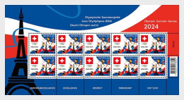 Switzerland Schweiz Suisse 2024 Olympic Games Paris Olympics Sheetlet MNH - Bloques & Hojas