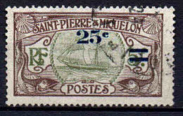 St Pierre Et Miquelon    - 1924 - Tb Antérieurs Surch  - N° 120  - Oblit - Used - Usados