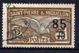 St Pierre Et Miquelon    - 1924 - Tb Antérieurs Surch  - N° 122  - Oblit - Used - Oblitérés