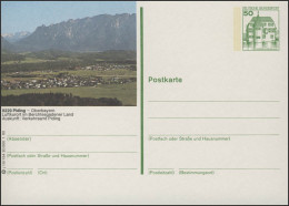 P134-j10/154 8235 Piding - Ortsansicht Und Berge ** - Cartes Postales Illustrées - Neuves