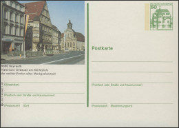 P134-j3/041 8580 Bayreuth - Marktplatz ** - Illustrated Postcards - Mint