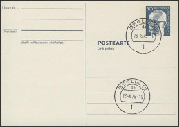 P 85b - Heinemann 50 Pf, Weiß, Mit VS-O Berlin - Other & Unclassified