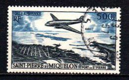 St Pierre Et Miquelon - 1956 -  Port De St Pierre  - PA  23 -  Oblit - Used - Used Stamps