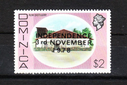 Dominica  - 1978. Distilleria Del Rum.Rum Distillery . MNH - Usines & Industries