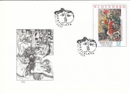 FDC SLOVAKIA 593 - Modern