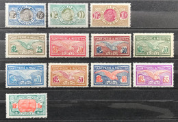 Lot De 12 Timbres Neufs* Saint Pierre Et Miquelon 1922 - Unused Stamps