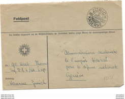 208 - 9 - Enveloppe Avec Cachet Militaire "Zürich Kaserne" Militärpost - Documenten