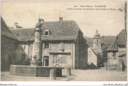 ALE2P8-68-0106 - Haute-alsace - ST-AMARIN - Vieille Fontaine Surmontée Du Coq Gaulois Et L'église  - Saint Amarin