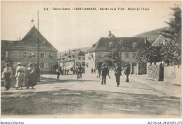 ALE1P6-68-0537 - Haute-alsace - SAINT AMARIN - Entrée De La Ville - Route De Thann - Saint Amarin