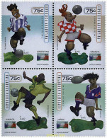 6945 MNH ARGENTINA 1998 COPA DEL MUNDO DE FUTBOL. FRANCIA-98 - Unused Stamps