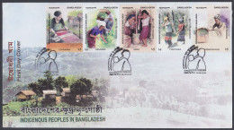 Bangladesh 2010 FDC Indigenous Peoples, Native People, Natives, Tribal, Women, First Day Cover - Bangladesch