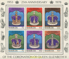 290657 MNH BARBUDA 1978 25 ANIVERSARIO DE LA CORONACION DE ISABEL II - Barbuda (...-1981)