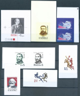 Russia & URSS -CCCP,1963-1970-1986-1989-2006-Test Print On Thick Paper, Very Rare Items! - Ensayos & Reimpresiones