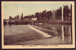 LA SUZE LE BARRAGE VU DU MOULIN 72 - La Suze Sur Sarthe