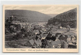 39100906 - Hinterweidenthal.  Ein Blick Auf Das Gasthaus Frank Ungelaufen  Leicht Buegig, Rueckseite Leicht Fleckig, So - Pirmasens