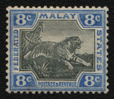 Malaya - Staatenbund 1901 - Mi-Nr. 19 * - MH - Tiger - Federated Malay States