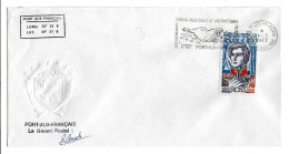 FSAT TAAF District De Kerguelen 04.03.1977 T. 3.00 Ross (1). Cachet à Froid Des TAAF - Lettres & Documents