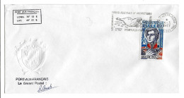 FSAT TAAF District De Kerguelen 04.03.1977 T. 3.00 Ross (2). Cachet à Froid Des TAAF - Lettres & Documents