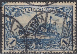 German Colonies / Kiauchau - Definitive - 1 $ - Mi 35 I A - 1906 - Kiauchau