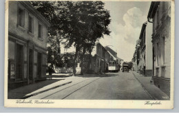 4050 MÖNCHENGLADBACH - WICKRATH, Hauptstrasse, Strassenbahn / LKW, Verlag Bänisch & Kratz # 1400 - Moenchengladbach