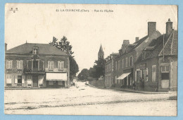 1254  CPA   LA GUERCHE   (Cher)   Rue De L'église  +  PATISSERIE  CUISINE  ....   +++++ - La Guerche Sur L'Aubois