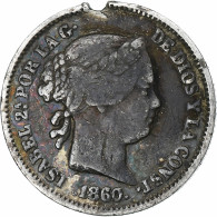 Espagne, Isabel II, Real, 1852, Madrid, Argent, TTB, KM:598.2 - Premières Frappes