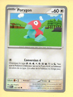 Pokémon N° 137/165 – PORYGON / Ecarlate Et Violet – 151 (commune) - Scarlatto E Violetto