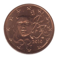 FR00210.2 - FRANCE - 2 Cents - 2010 - BU - Francia