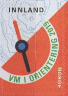 Norwegen MiNr. 2000 Orientierungslauf-WM, Kompassnadel, Landkarte, Skl. - Neufs