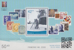 Norwegen Mi.Nr. Block 52, NORDIA 2019, Polarforscher, Segelschiff - Unused Stamps