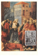 VATICAN.Carte Maximum.AM14050.1956.Cachet Vatican.S.Pietro Da Le Elemosine - Oblitérés