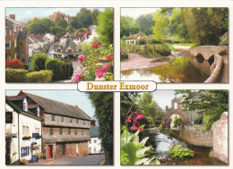 Dunster Multiview,  Somerset  -   Unused Postcard   - L Size 17x12Cm - LS4 - Minehead