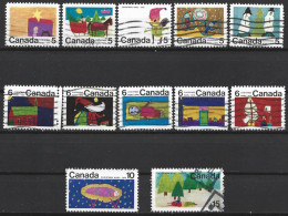 Canada 1970. Scott #519-30 (U) Christmas  (Complete Set) - Gebraucht