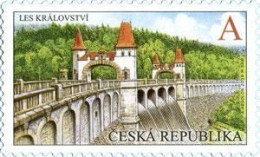 1022 Czech Republic The Les Kralovstvi Dam 2019 - Eau