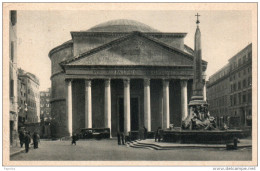 1934 CARTOLINA  CON ANNULLO ROMA - Pantheon