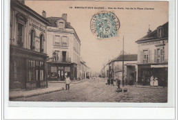 NEUILLY SUR MARNE - Rue De Paris, Vue De La Place D'Armes - Très Bon état - Neuilly Sur Marne