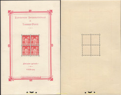 665715 HINGED FRANCIA 1925 EXPOSICION FILATELICA INTERNACIONAL DE PARIS - Autres & Non Classés